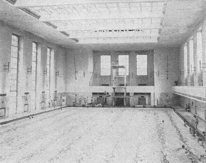 Swimming pool at Andrews Barracks, Berlin